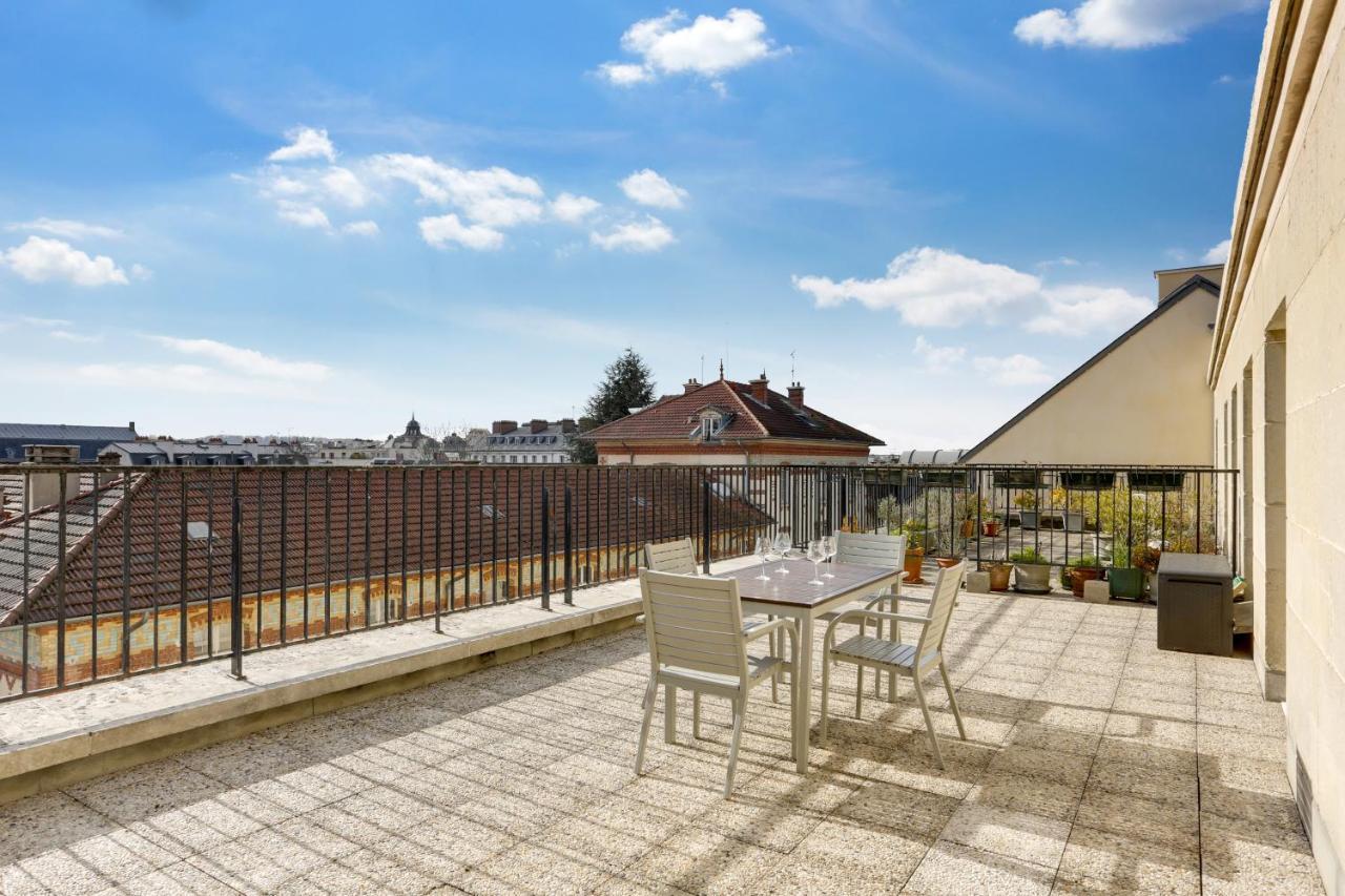 Le Nid Du Roi - Appartement Terrasse - Versailles Esterno foto
