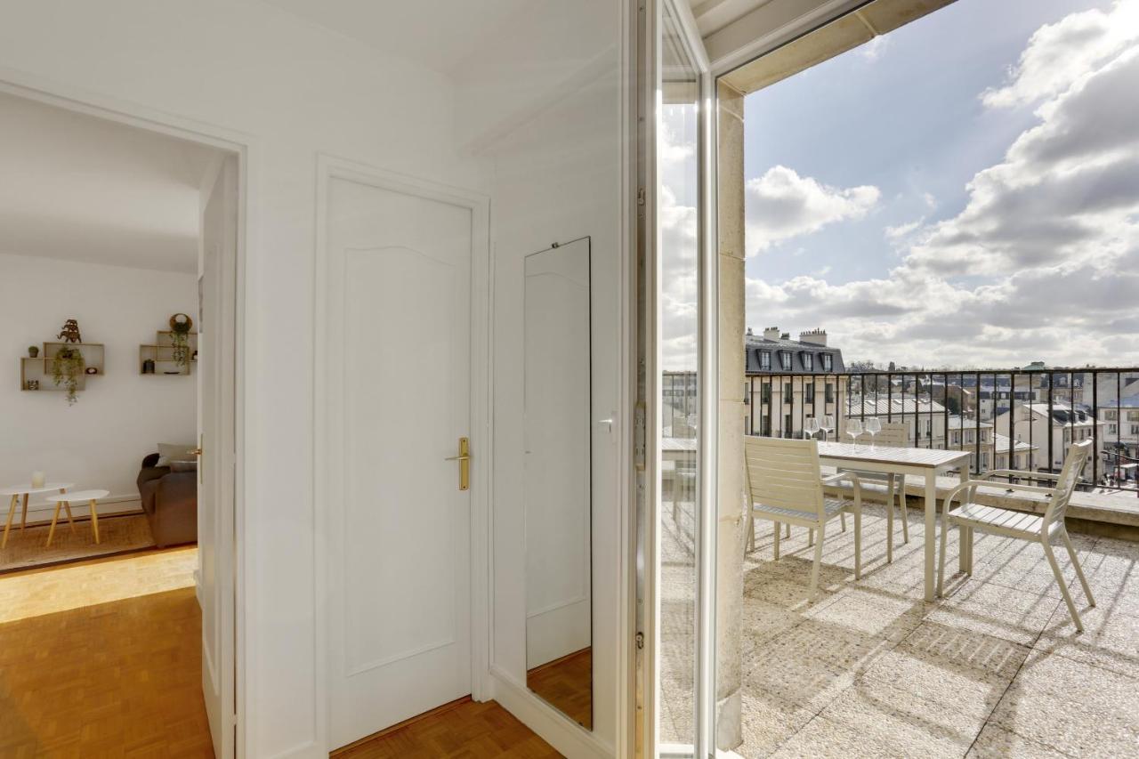 Le Nid Du Roi - Appartement Terrasse - Versailles Esterno foto