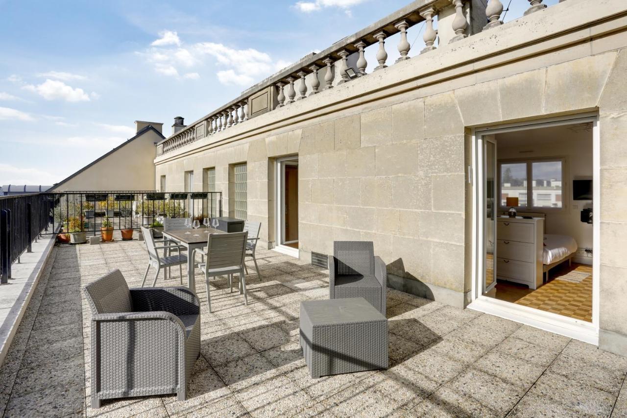 Le Nid Du Roi - Appartement Terrasse - Versailles Esterno foto